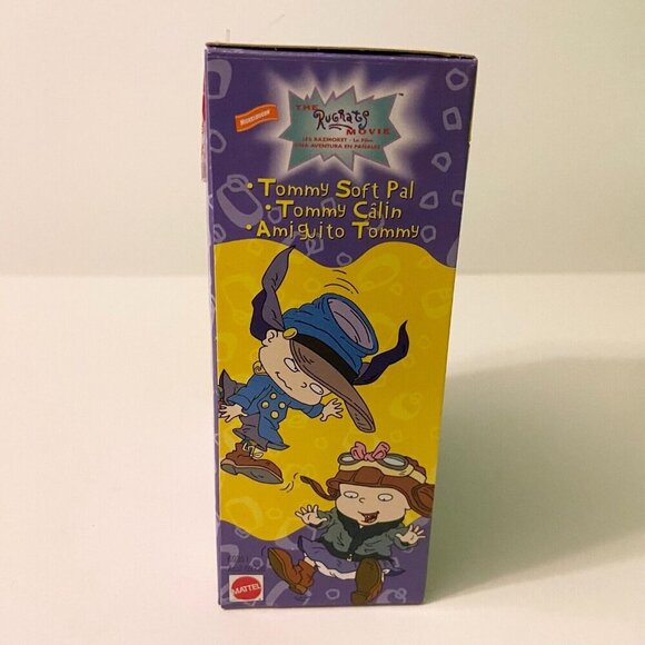 Vintage 1998 The Rugrats Movie Tommy Soft Pal Nickelodeon Mattel Figure - Picture 11 of 12